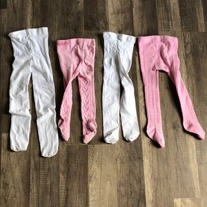 Lot of girls tights